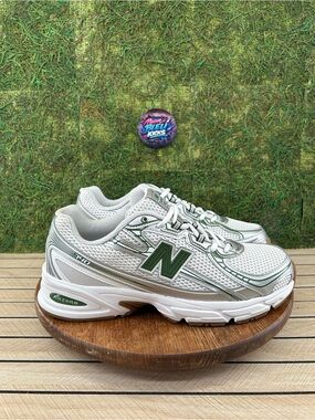 New Balance 740v2 'Grey Matter Dark Alpine Green'